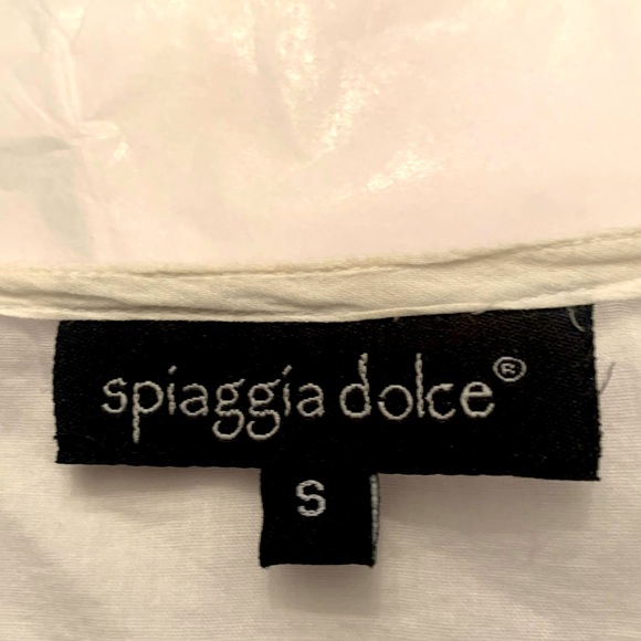 Spiaggia dolce boho white top/ cover up - Picture 6 of 9